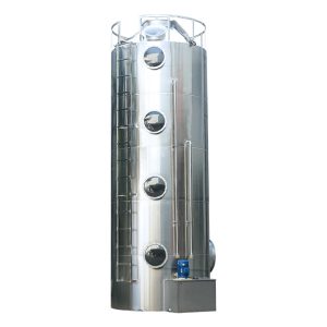Stainless steel spray tower, environmental protection equipment, PP spray tower, waste gas treatment, dust removal and purification tower, acid mist Desulfurization and demisting tower