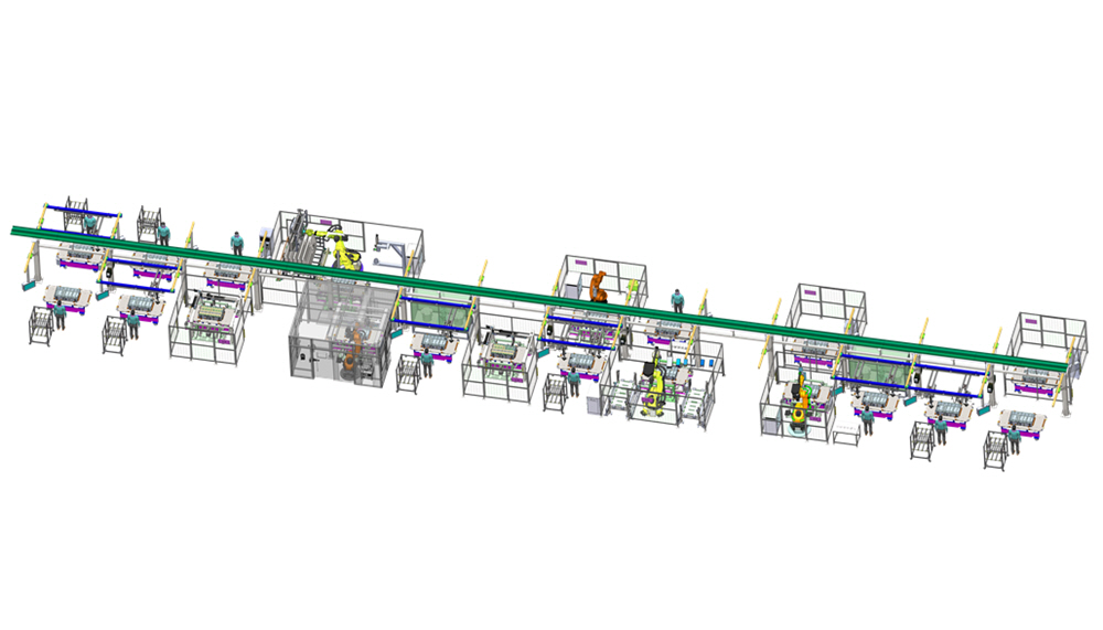 Automated Packaging Conveyor System